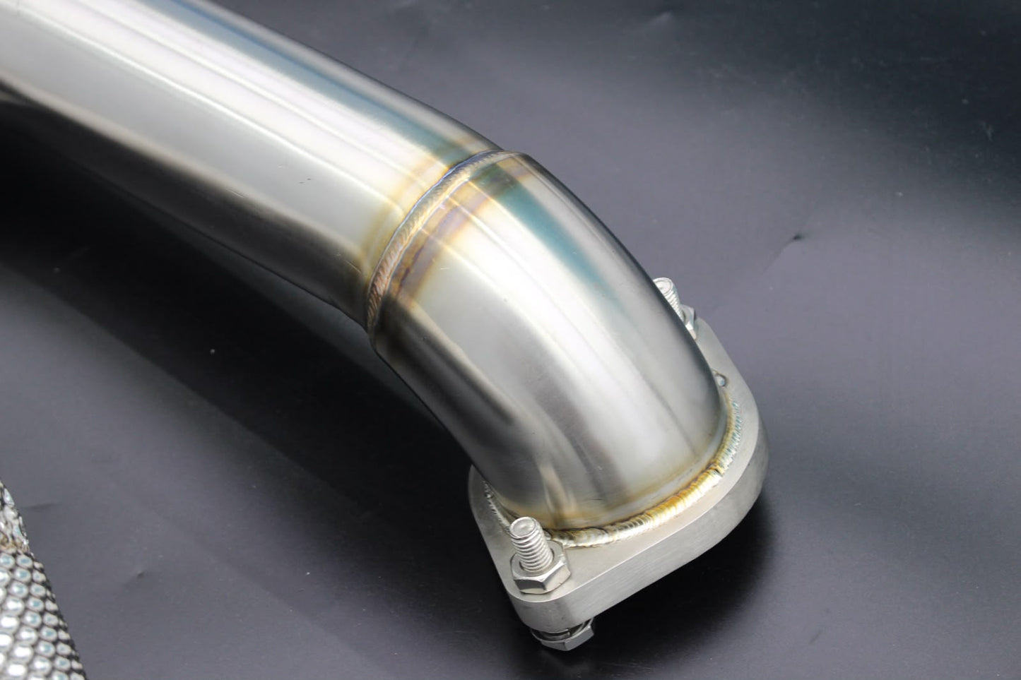 BMW G80 M3 G82 M4 G8X Catless Downpipes (with Mesh Heat Shield)