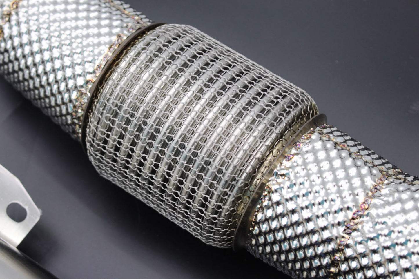 BMW G80 M3 G82 M4 G8X Catless Downpipes (with Mesh Heat Shield)