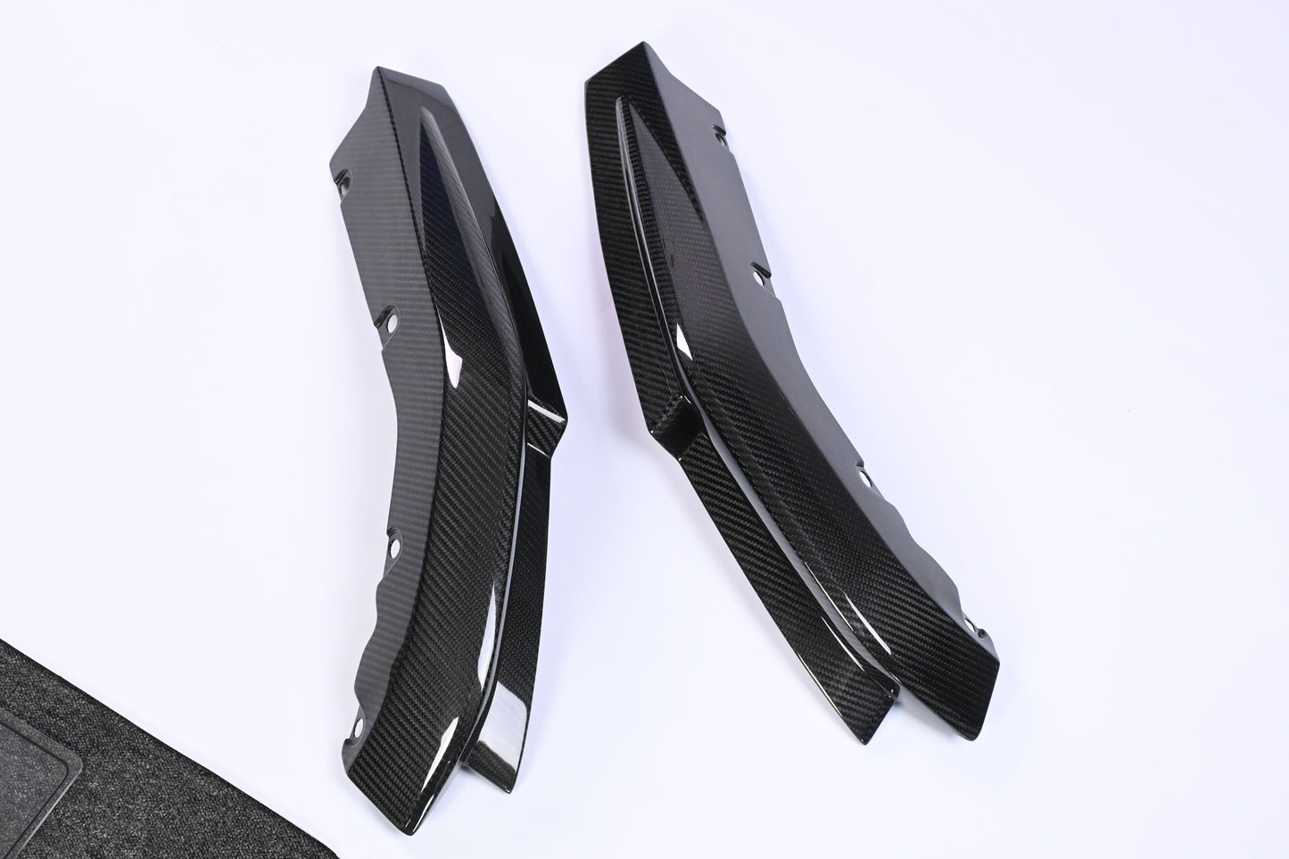BMW M3 G80 G81 & M4 G82 G83 OEM Style Carbon Fibre Rear Bumper Corners