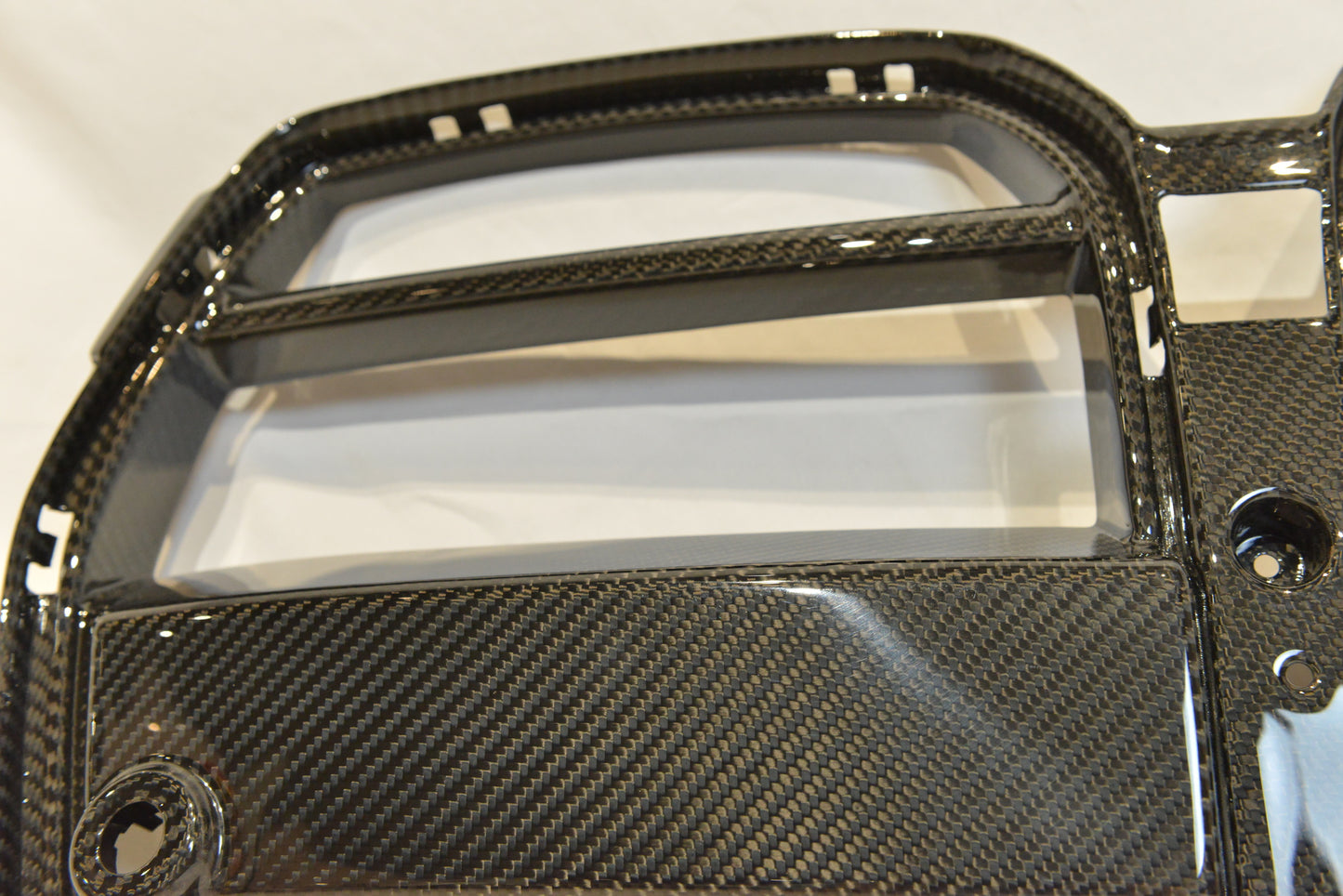 BMW M3 G80 M4 G82 M2 G87 ST Style Dry Carbon Front Grill.