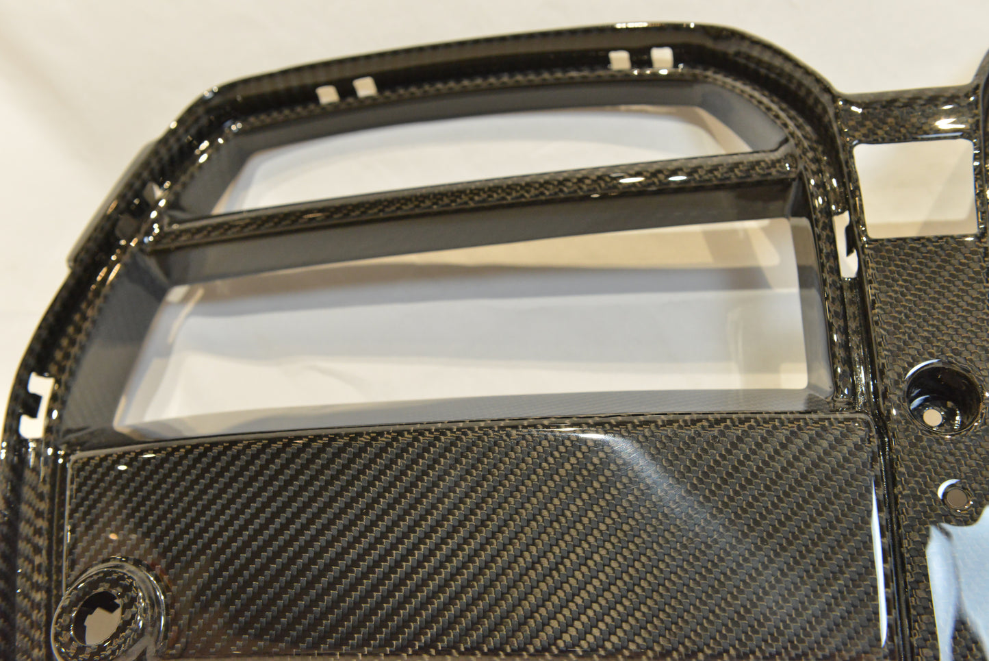 BMW M3 G80 M4 G82 M2 G87 V Style Dry Carbon Front Grill
