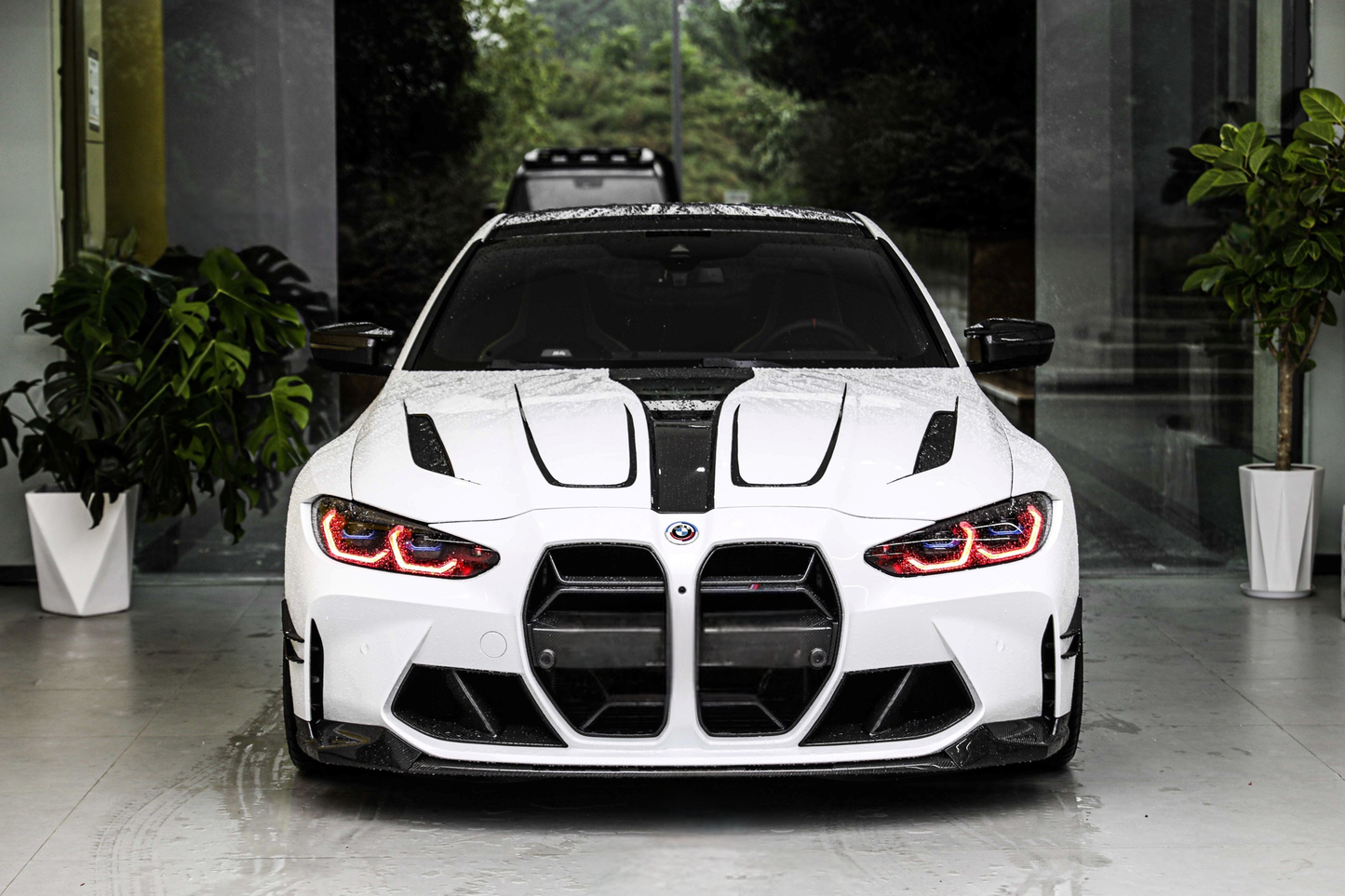 BMW M3/M4 G80 G81 G82 G83 Dry Carbon Fibre MP Style Front Splitter