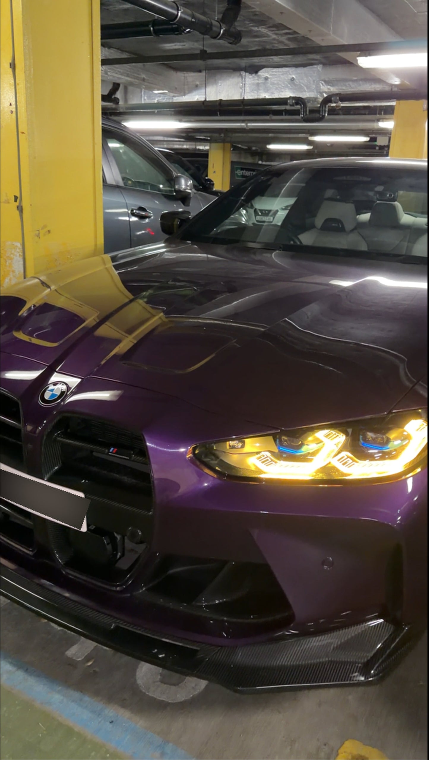 BMW M3/M4 G80 G81 G82 G83 Dry Carbon ST-Style Front Grill