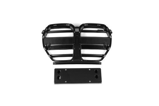 BMW M3/M4 G80 G81 G82 G83 Dry Carbon ST-Style Front Grill