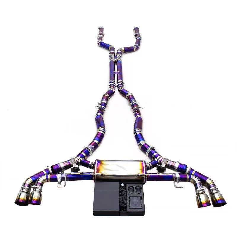 BMW X6M (F96) / X5M (F95) S63 Titanium Valved Sport Catback Exhaust System