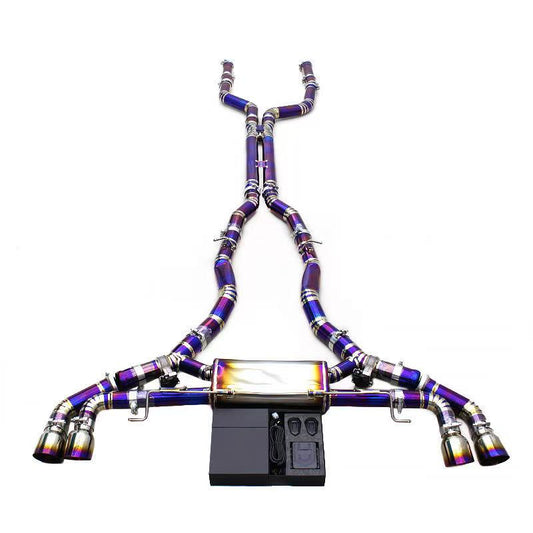 BMW X6M (F96) / X5M (F95) S63 Titanium Valved Sport Catback Exhaust System