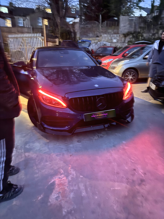 Mercedes Benz W205 W217 W156 RGB DRL Module 2015-2020
