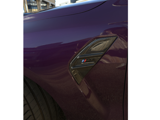 BMW M3 G80 G81 Dry Carbon Fibre Side Fender Trim Panel