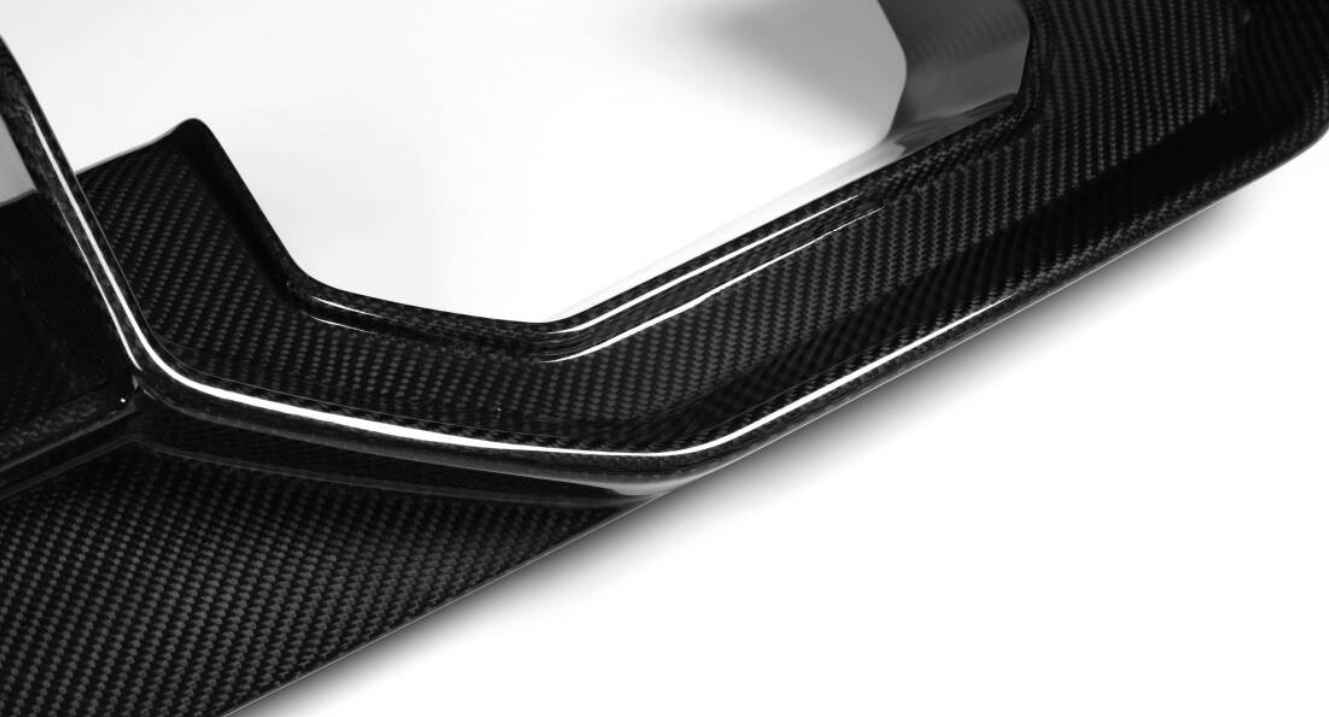 BMW G80 G81 G82 G83 M Performance Style Dry Carbon Fiber 3-Piece Rear Diffuser Kit (with Side Pod Splitters)
