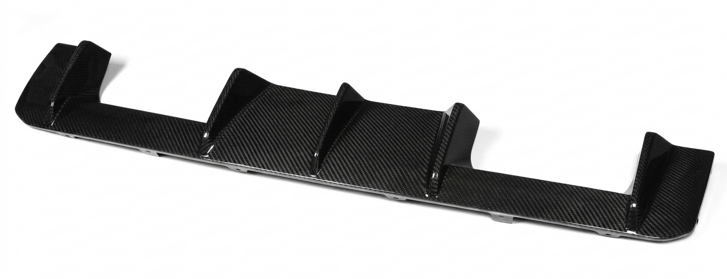 BMW G82 M4 G80 M3 G87 M2 M Performance Style Dry Carbon Fiber Rear Bumper Diffuser