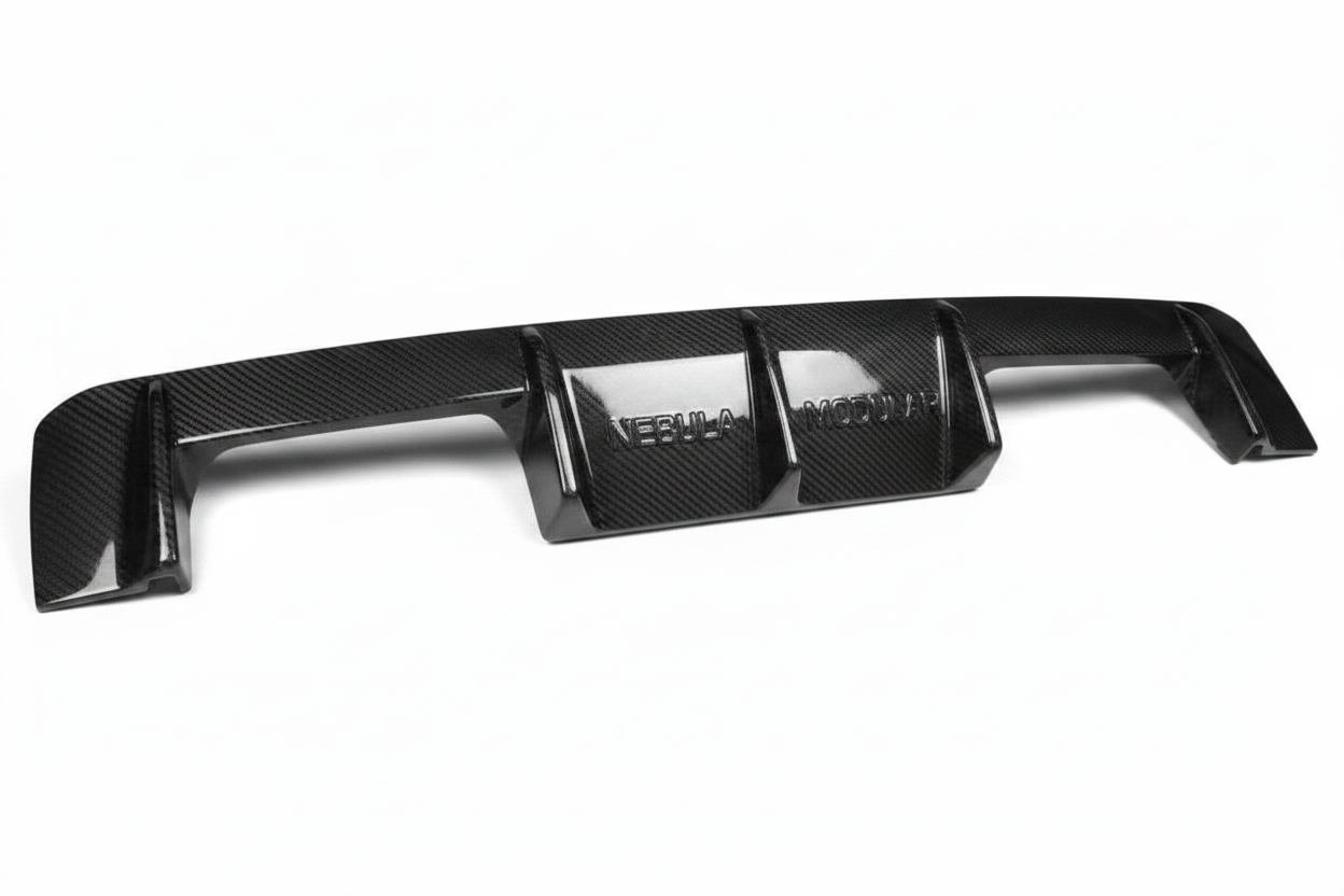 BMW G82 M4 G80 M3 G87 M2 M Performance Style Dry Carbon Fiber Rear Bumper Diffuser